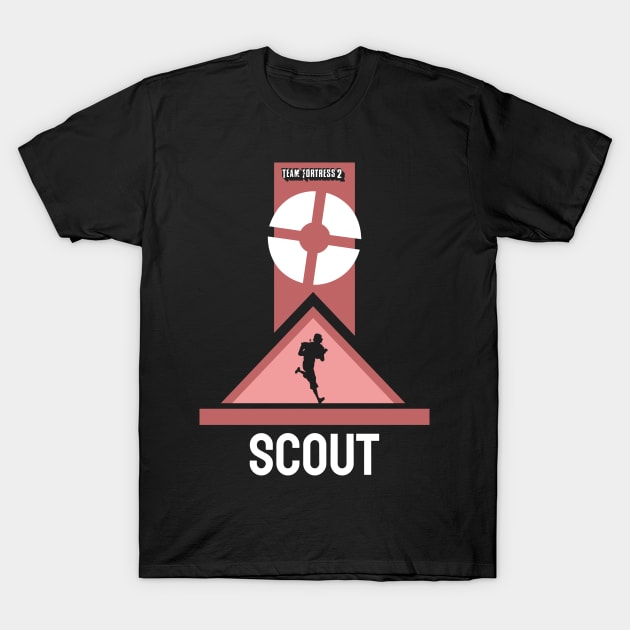 Scout Team Fortress 2 T-Shirt by mrcatguys